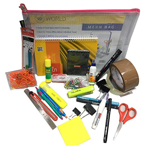 SMKT Stationery Kit | Standard Stationery Kit For Home Office Use | Essential Stationery For Professional, Student Sales & Marketing